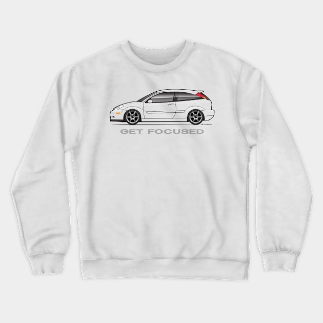 Multi-Color Body Option Apparel get focused Crewneck Sweatshirt by JRCustoms44